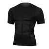 Royal Men – Kompresijska moška majica, črna, L