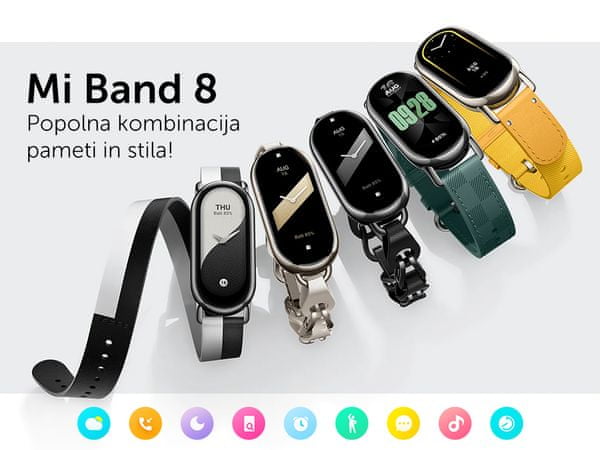 Mi Band 8 - stil in pamet v enem!