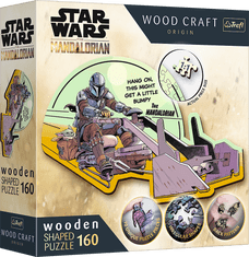 Trefl Wood Craft Origin Puzzle The Mandalorian: Encounter 160 kosov