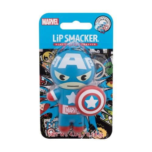 Lip Smacker Marvel Captain America Red, White & Blue-Berry balzam za ustnice s sadnim okusom 4 g