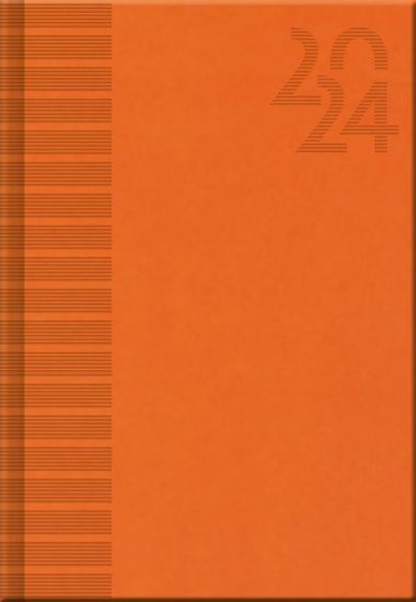 Dnevnik 2024 VIVELLA Orange, tedenski A5