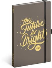 Dnevnik 2024: Prihodnost je svetla - tednik, 13 × 21 cm