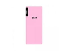Mesečni dnevnik iz PVC 2024 PASTELINI - roza