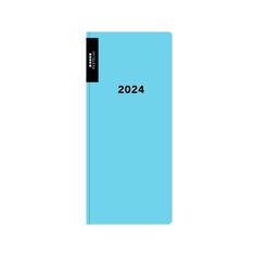 Mesečni dnevnik iz PVC 2024 PASTELINI - modri