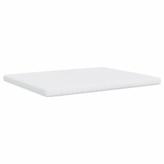 Vidaxl Vzmetnica iz pene bela 160x220 cm 7-conska trdota 20 ILD