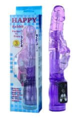 LyBaile VIBRATOR Happy Rabbit Rotation & Wave Purple