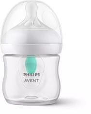 Philips Avent ODZIVNA STEKLENIČKA NARAVNA Z ZRAČNIM VENTILOM 125ML