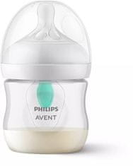 Philips Avent ODZIVNA STEKLENIČKA NARAVNA Z ZRAČNIM VENTILOM 125ML