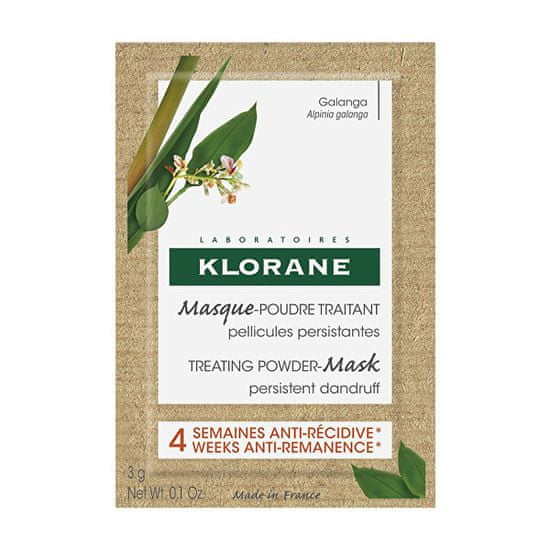 Klorane Maska za lase proti prhljaju (Treating Powder-Mask) 8 x 3 g