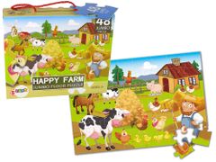 shumee Sestavljanka za otroke Farm Animals Jigsaw 48 kosov