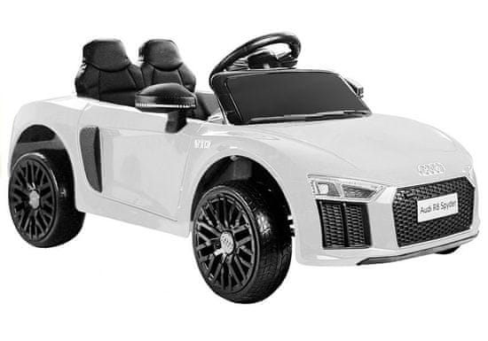 shumee Avto na akumulator Audi R8 Spyder White