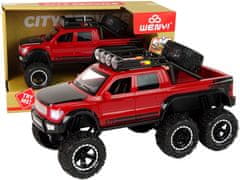 shumee Terenski avto Friction Drive Big Wheels 1:16 Red