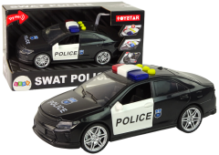 shumee Car Police 1:14 Luči Zvoki Črna