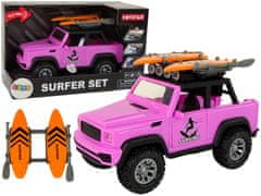 shumee Terenski avto 1:14 Friction Drive Pink Surfing