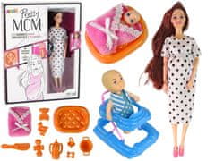 shumee Dodatki za dolge lase Pregnant Baby Doll