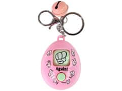 shumee Igra Rock Paper Scissors Chain Key Pink