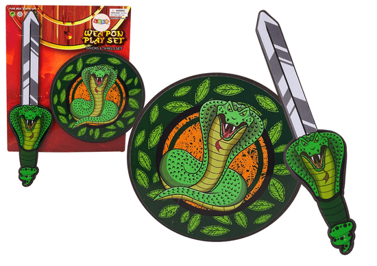 shumee EVA Foam Knight Sword Shield Snake Set