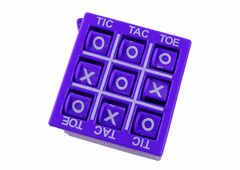 shumee Igra Tic Tac Toe 4,5 cm Vijolična