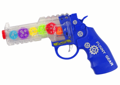 shumee Gun Colorful Lights Blue Sound