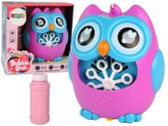 shumee Owl Sound Bubble Machine Pink