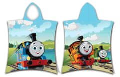 Jerry Fabrics Pončo Thomas the Tank Engine 06 Bombaž - frotir, 50/115 cm