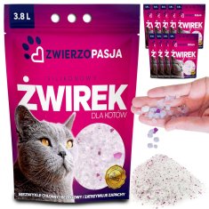 shumee Silikonski mačji pesek ZWIERZOPASJA set 10 X 3,8 L