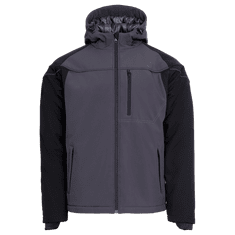 ANOXI Softshell zimska jakna P, siva/črna, XXL