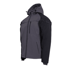 ANOXI Softshell zimska jakna P, siva/črna, XXL