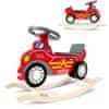 ACTIVESHOP Ricokids leseni gugalni avto 785001 gasilski