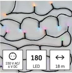 Emos D4ZR03 GoSmart LED božična veriga, 18 m, zunanja in notranja, RGB