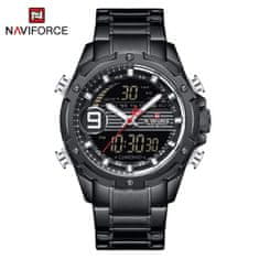 NaviForce Moška ročna ura Racing Line Black