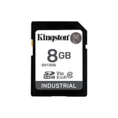 Kingston Industrial/SDHC/8GB/UHS-I U3/razred 10