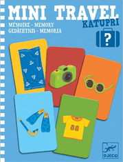 Djeco Travel Game Mini Travel Katupri - Kaj pakirate?