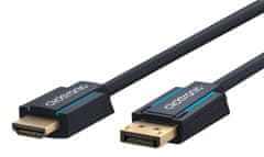 CLICKTRONIC DisplayPort DP - HDMI kabel 5m