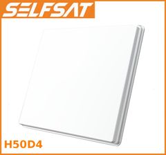 SelfSat H50D4 ravna antena z lnb quad kot 80cm