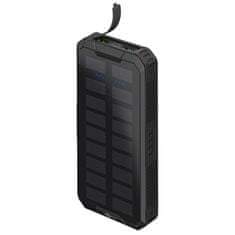 PowerBank Goobay 20000 mAh s sončno baterijo QC PD