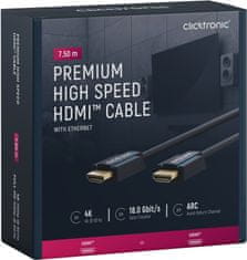 CLICKTRONIC HDMI 2.0 4K 60Hz 7,5 m kabel