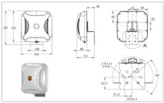 Poynting XPOL-2-5G-03 SMA-10 11dBi panelna antena