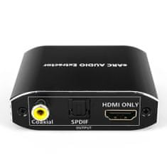 Razdelilnik HDMI-HDMI + koaksialni SPDIF ARC SPH-AE12