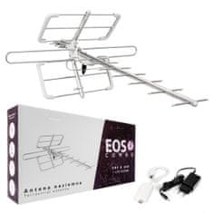 Antena DVB-T Spacetronik EOS L Combo White Active