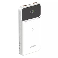 LDNIO Powerbank 10000 mAh indukcija Qi QC QC USB USB-C