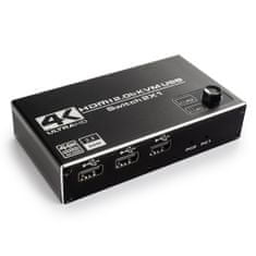 USB + HDMI 2/1 Spacetronik KVM stikalo SPH-KVM22