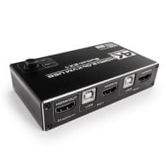 USB + HDMI 2/1 Spacetronik KVM stikalo SPH-KVM22