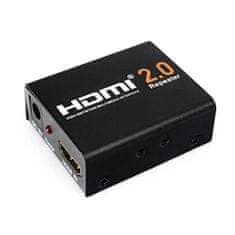 Ponovitelj HDMI, ojačevalnik 4Kx2K Spacetronik HDRE02