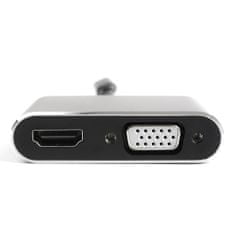 Večportni priključek USB-C na HDMI + VGA SPU-M11