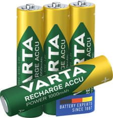 VARTA LR03 AAA 1,2V 1000 mAh akumulatorske baterije 4ks