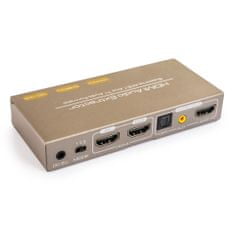 Razdelilnik HDMI-HDMI + avdio SPDIF ali R/L SPH-AE10