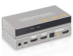 Razdelilnik HDMI-HDMI + avdio SPDIF ali R/L SPH-AE10