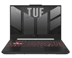 ASUS TUF Gaming A15 FA507NU-LP031 prenosnik, R7 7735HS, 16GB, SSD512GB, 15,6FHD, RTX4050, FreeDOS (90NR0EB5-M005P0)