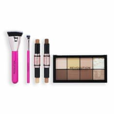 Makeup Revolution Darilni set dekorativne kozmetike All About The Contour